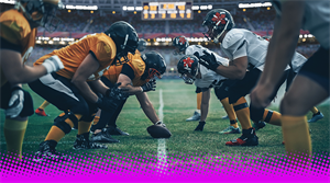 American Football Championship - stock image